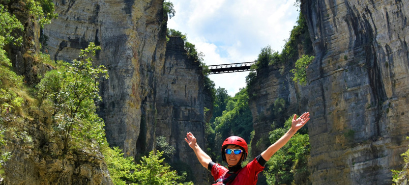 Rafting & Canoe Excursion in the Grand Canyon of Albania with Lunch