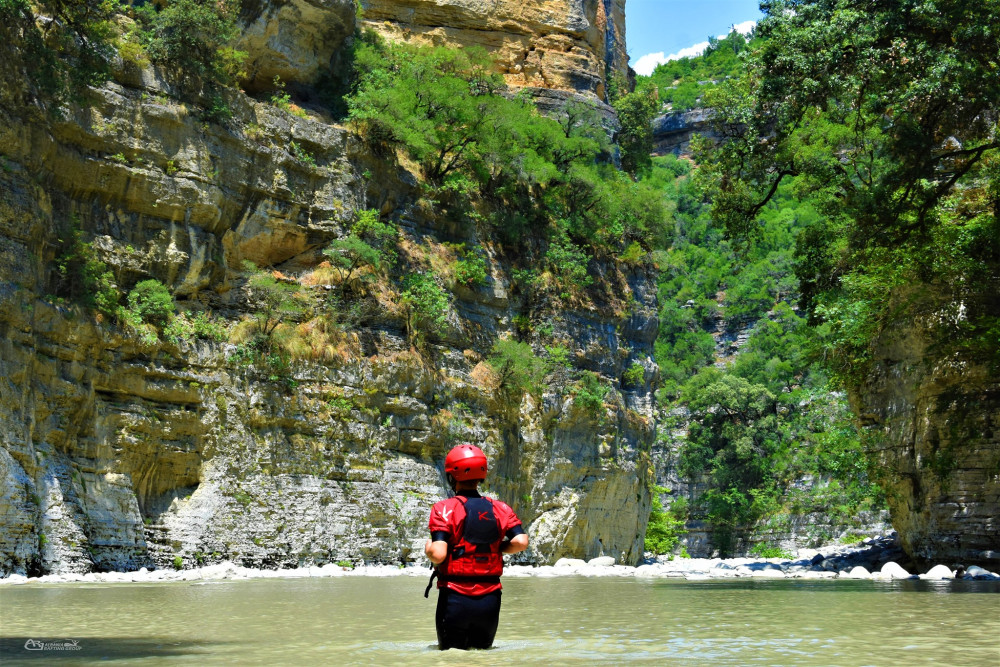 Rafting & Canoe Excursion in the Grand Canyon of Albania with Lunch