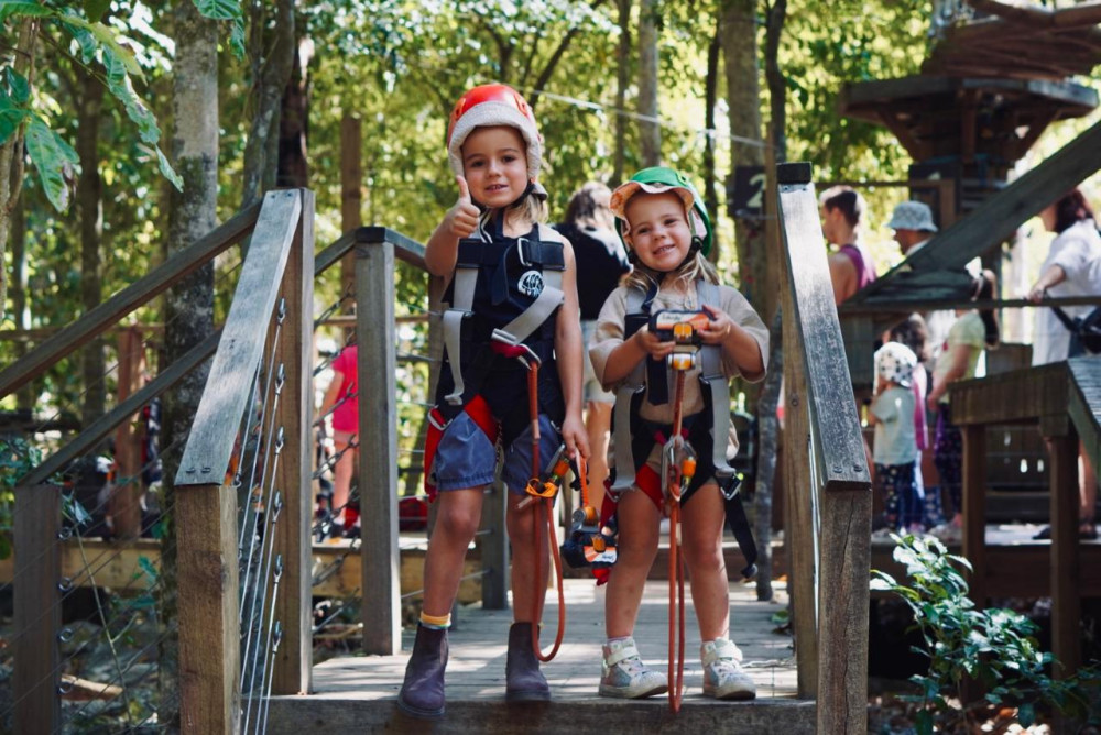 Zipline Adventure for Juniors (Ages 4 to 8) in Gold Coast