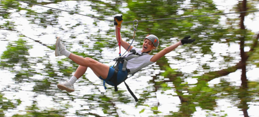 Treetop Zipline Challenge: Currumbin Adventure Park