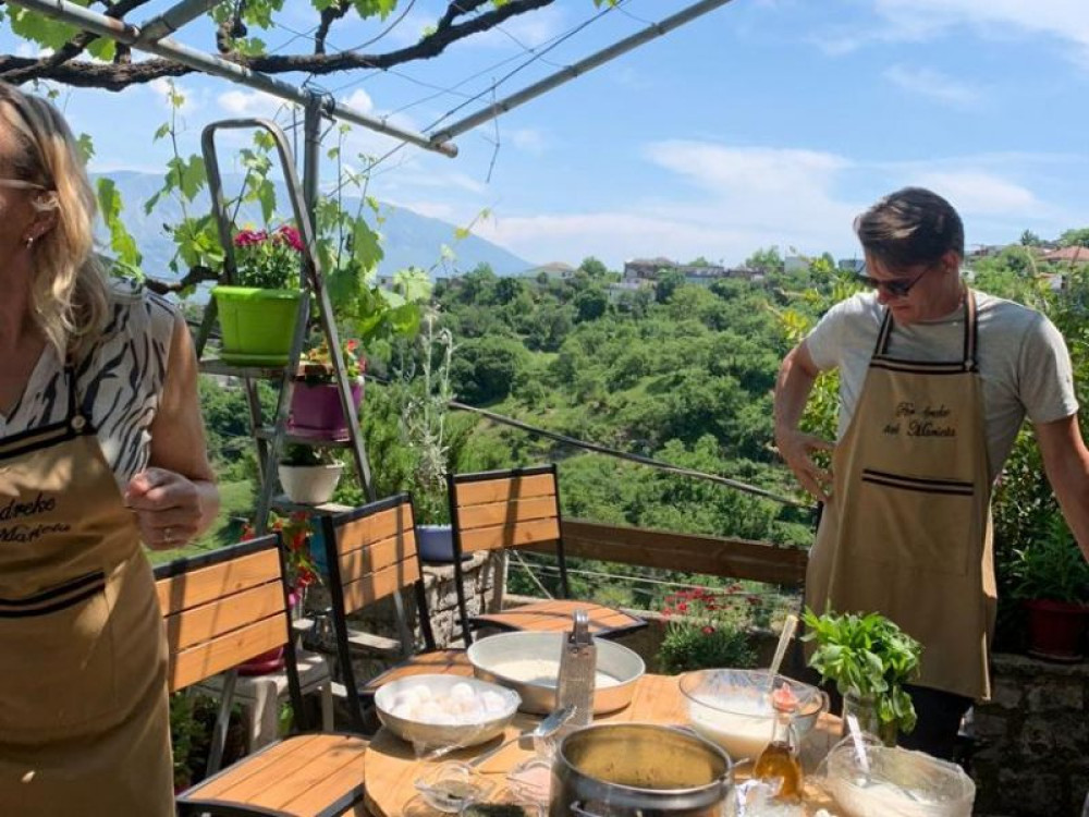 Vegetarian Cooking Class in Gjirokastër