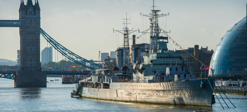 HMS Belfast Historic Warship Experience on the River Thames