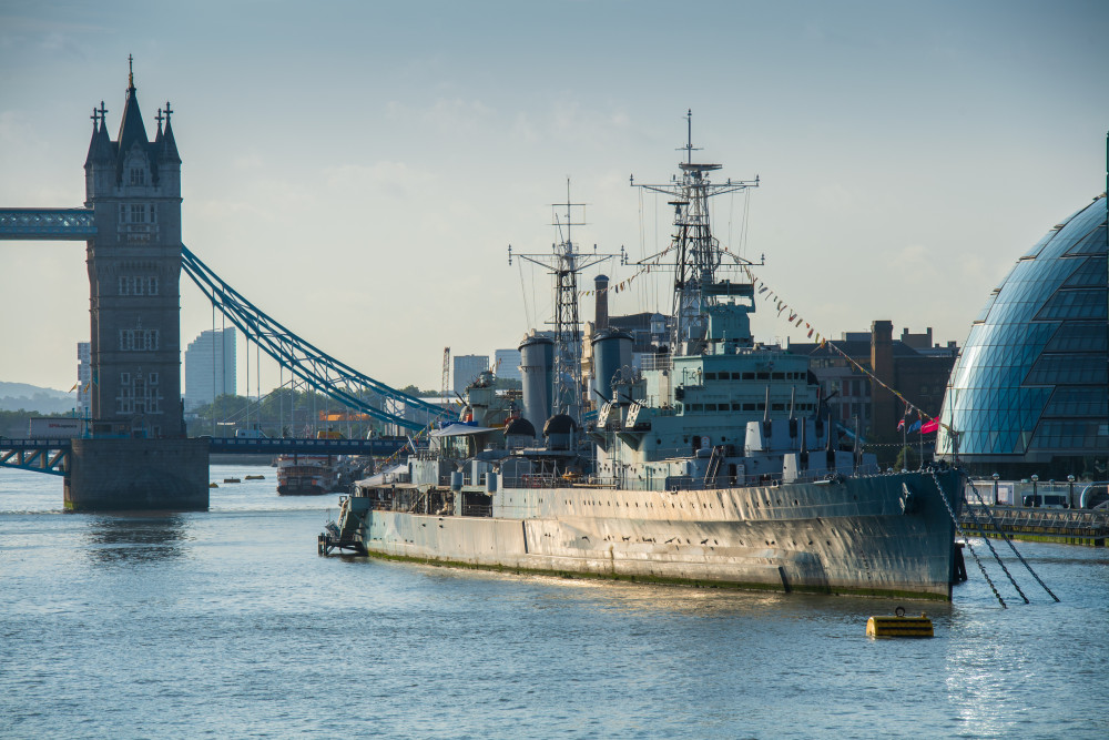 HMS Belfast Historic Warship Experience on the River Thames