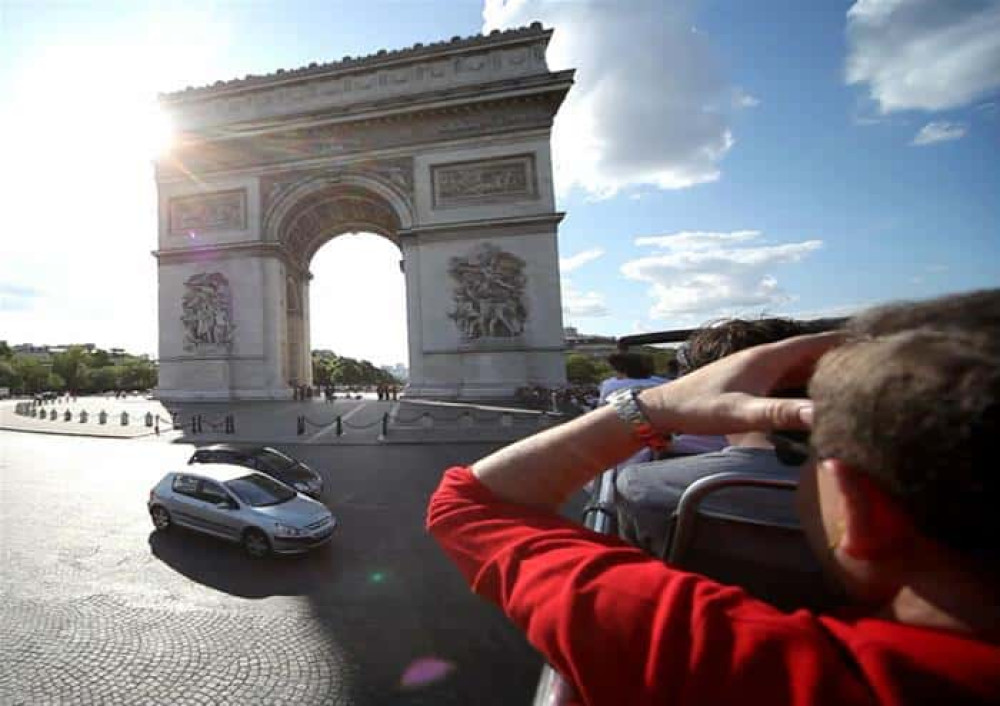 Easy Full Day Trip to Paris with Open Top Bus Tour