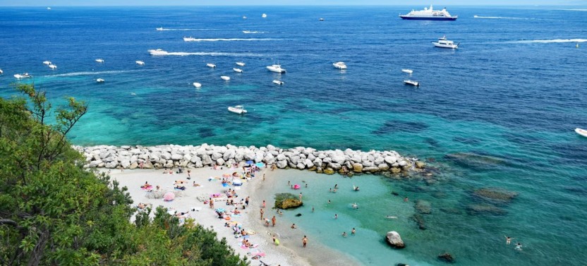 Full Day Capri Island with Blue Grotto from Naples