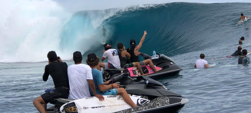 Teahupo'o Tahiti Pro Boat Ride 2026