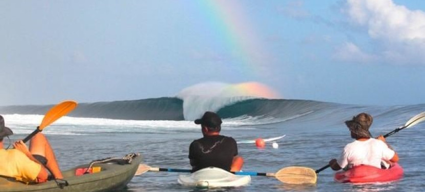 Teahupo'o Tahiti Pro Boat Ride 2026