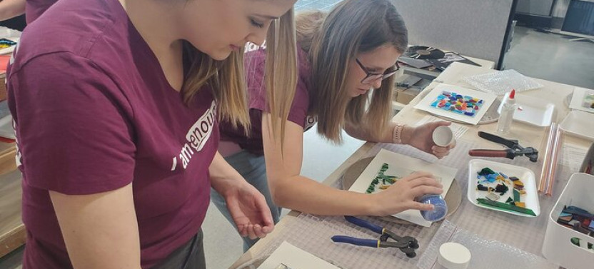 Break It And Make It: A Glass Fusing Session In Everett