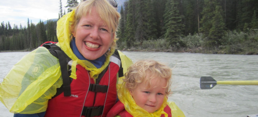Easy Scenic Rafting Trip In Jasper National Park