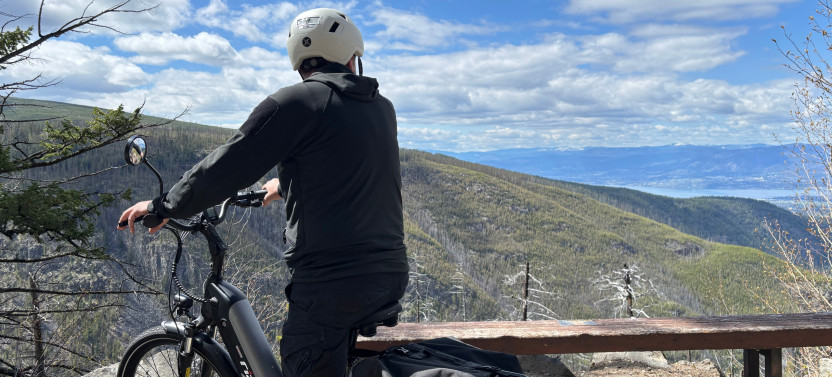 Self Guided E-Bike Myra Canyon with VW Electric Vehicle Transfer