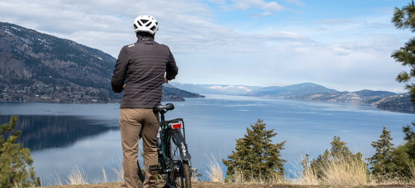 Okanagan Lake Views Guided E-Bike Tour With Picnic