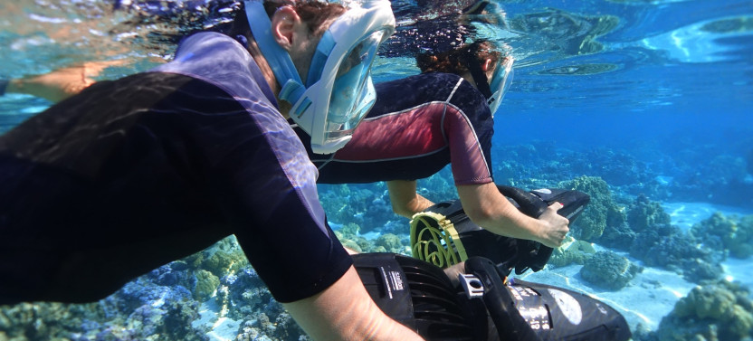 Moorea Dream Adventure With Sea Scooter Jet Snorkeling