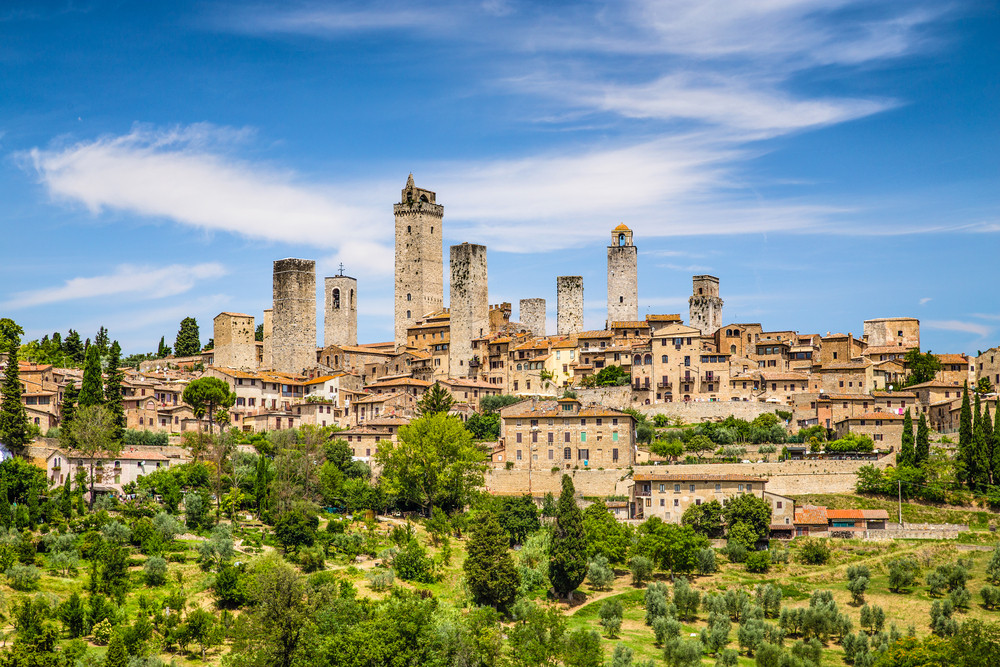 Private San Gimignano, Siena, & Chianti Day Tour with Wine Tasting & Lunch