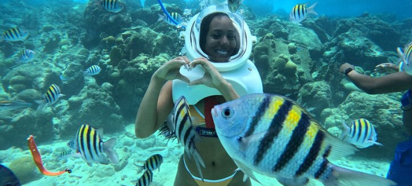St Maarten SeaTrek and Snorkeling Adventure