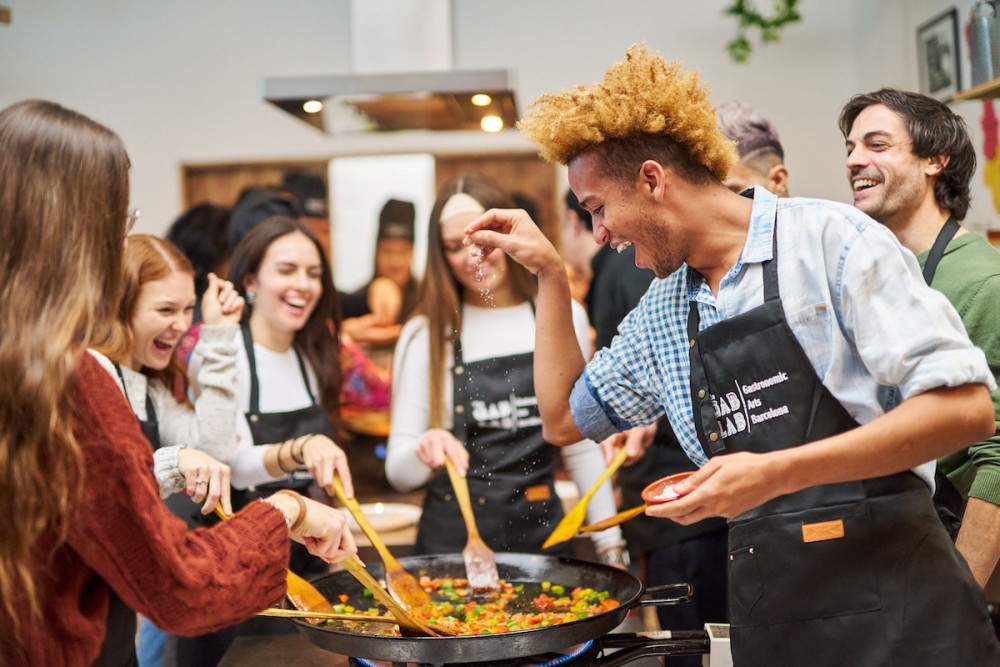 Ultimate Paella Cooking Class Experience with La Boqueria Market Visit
