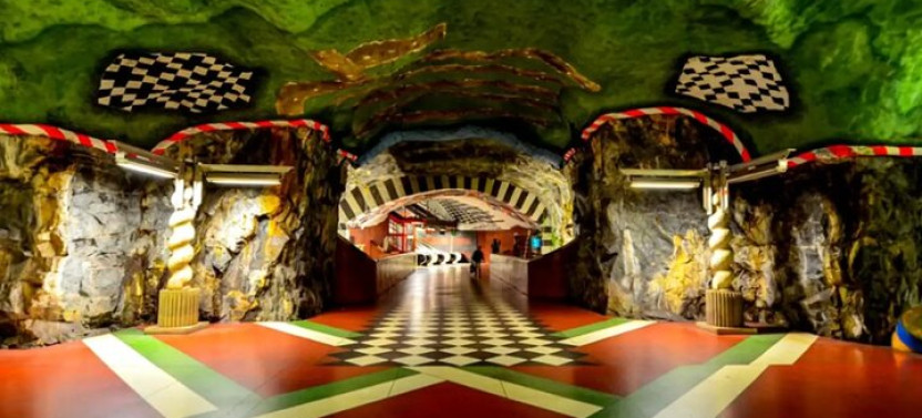 Stockholm Subway Art and Photo Tour World’s Longest Gallery