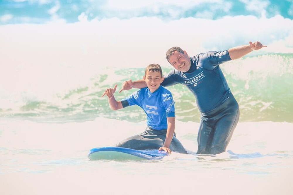 Kids And Family Guided Surf Course At Fuerteventura Beaches
