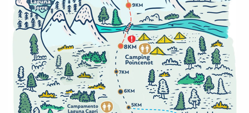 Trekking Full Day to The Monte Fitz Roy from El Calafate