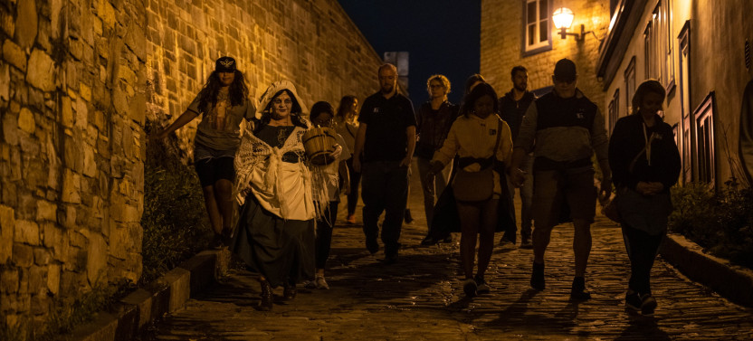 Old Quebec Street Theater : Crimes in New France