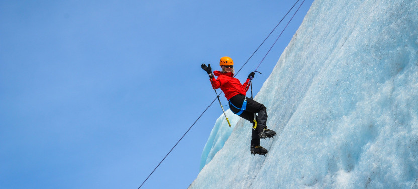 Glacier Ice Climbing Tour with Helicopter Ride from Juneau