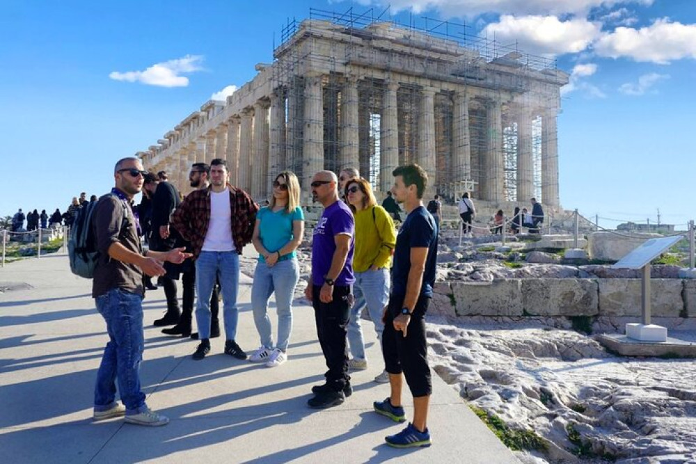Acropolis Walking Tour With Optional Athens E-Bike Tour