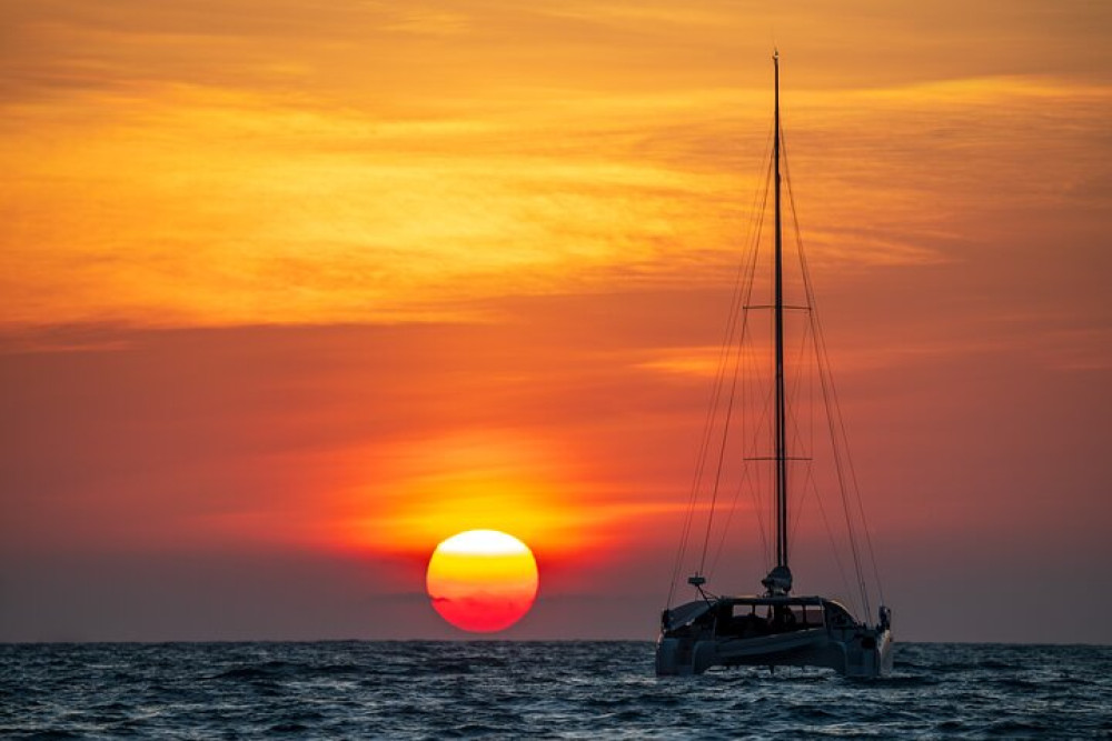 Luxury Kendwa Sunset Cruise Private Catamaran with Wine and Snacks