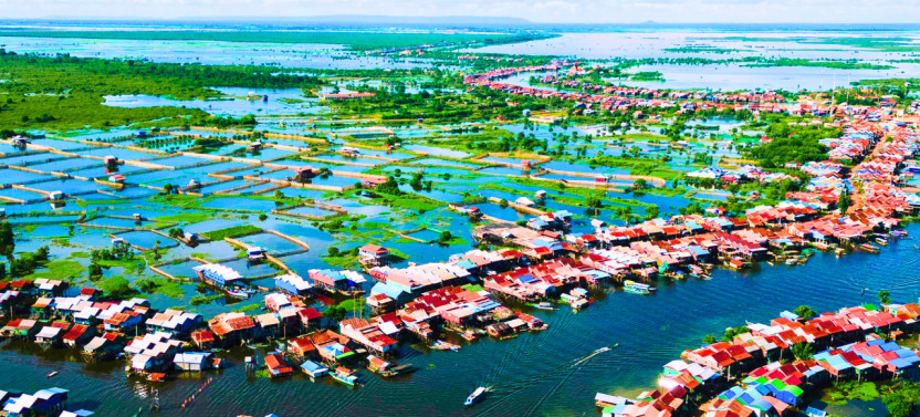 Private Siem Reap Tonle Sap Lake and Chong Kneas Floating Village Tour
