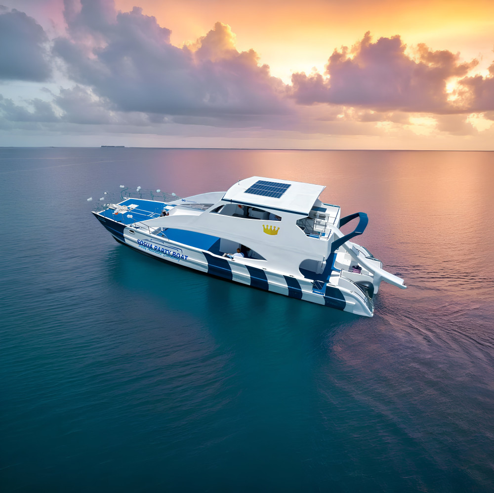 Puerto Plata Private Sunset Catamaran with Open Bar and BBQ