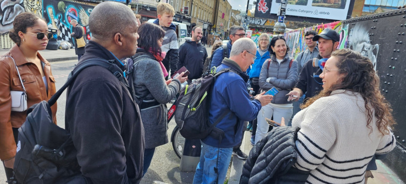 London: Graffiti Workshop and Street Art Tour