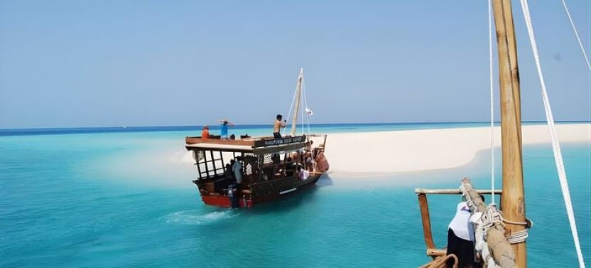 Nakupenda Sandbank Full-Day Boat Trip with Lunch