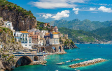 Amalfi Coast, Pompeii & Positano From Rome