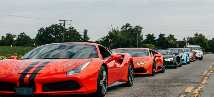 VIP 6-Hour Supercar Rally Experience on Scenic 200km Route