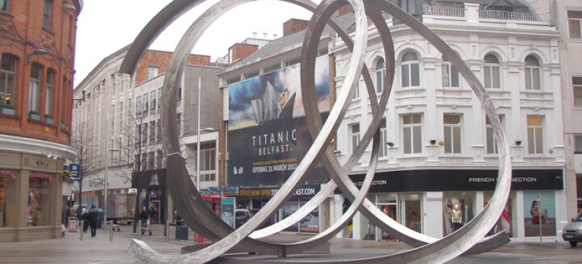 Private Belfast Eclectic Walking City Center Experience, The Marti Way