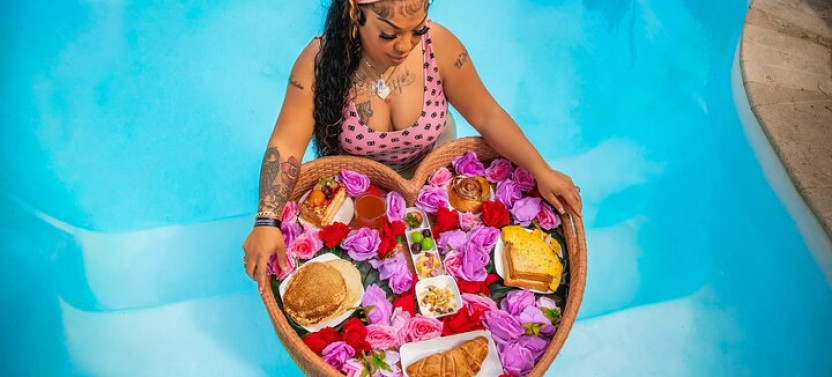 Aruba Floating Breakfast Photoshoot and Drone Videoshoot