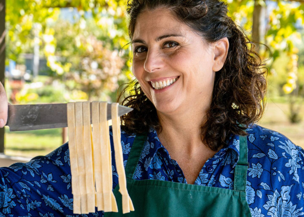 Group Pompeii & Cooking Class with Mamma