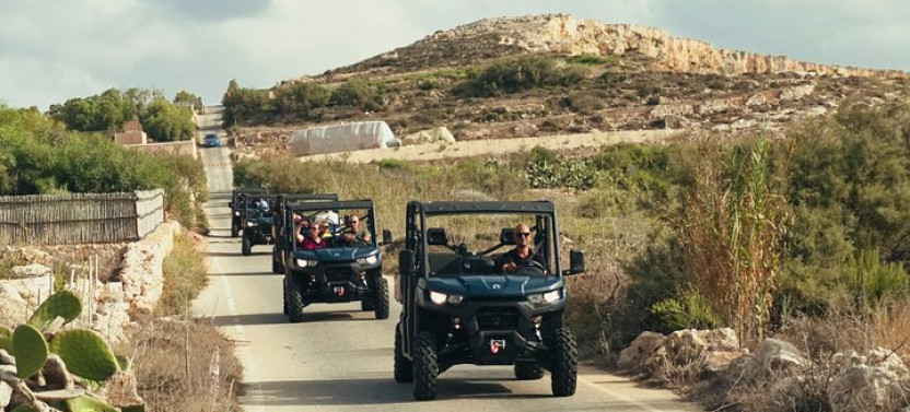 Gozo Full Day UTV Tour with Private Boat to Gozo and Return