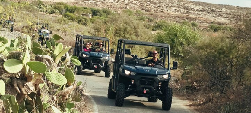 Gozo Full Day UTV Tour with Private Boat to Gozo and Return