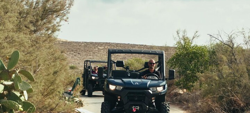 Gozo Full Day UTV Tour with Private Boat to Gozo and Return