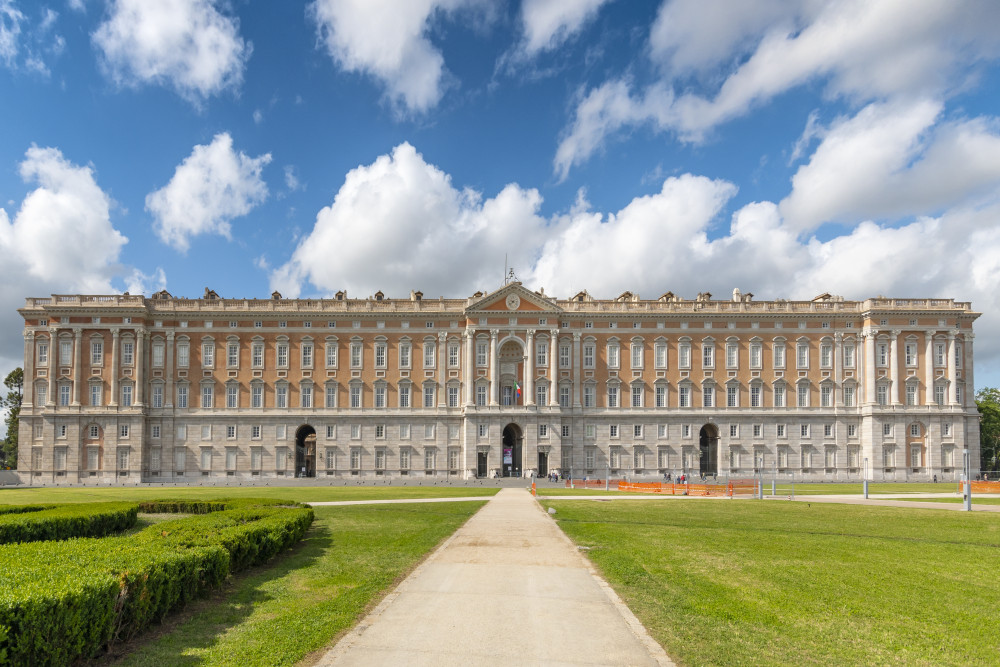 Royal Palace of Caserta from Naples