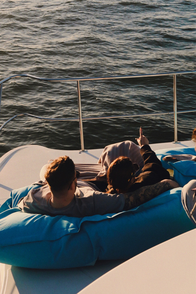 Private Romantic Sunset Cruise, Dinner, and Overnight on the Tagus River