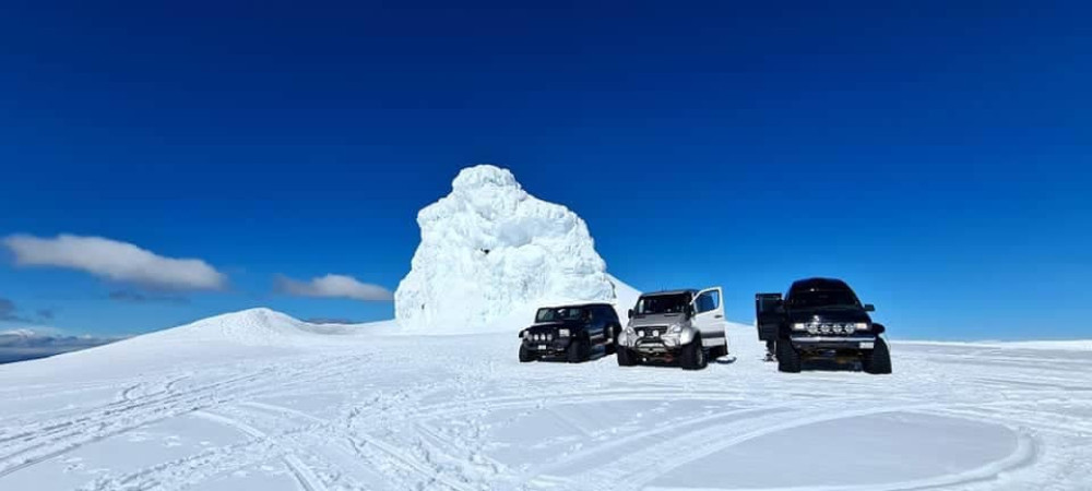 Eyjafjallajökull Super Jeep Glacier & Volcano Safari from South Iceland