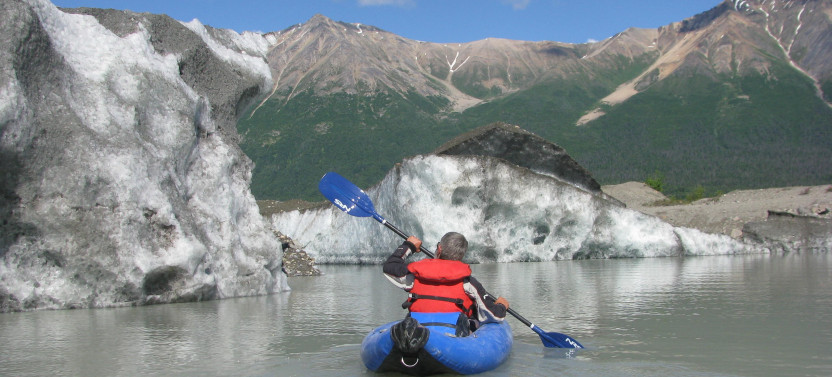 Kennicott Glacier Lake Paddle
