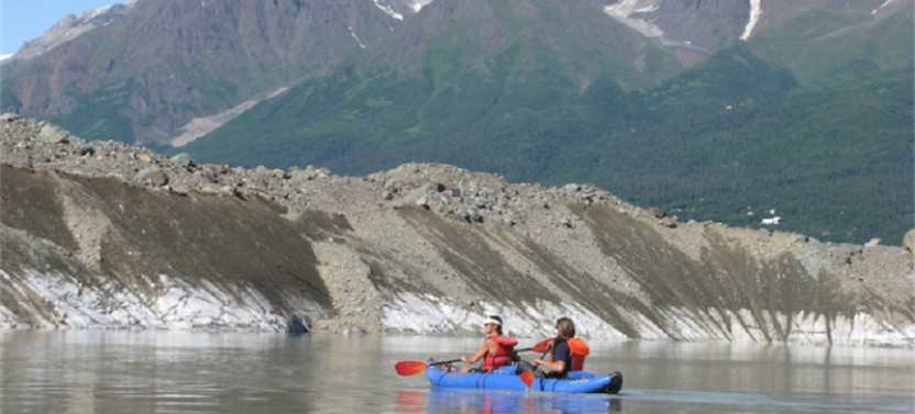Kennicott Glacier Lake Paddle