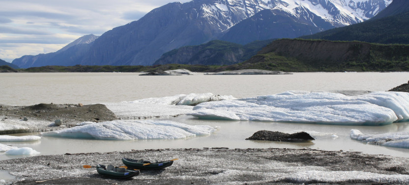 Kennicott Glacier Lake Paddle