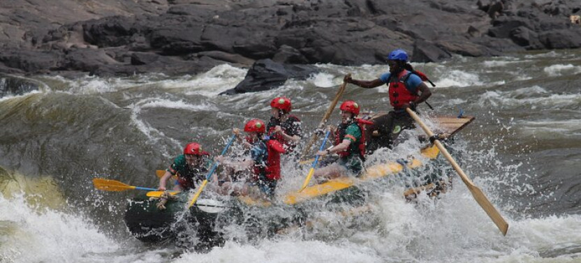 Half Day Zambezi River White Water Rafting