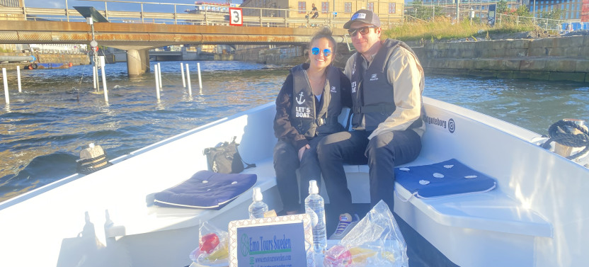 Private Boat Ride in Gothenburg with Pickup