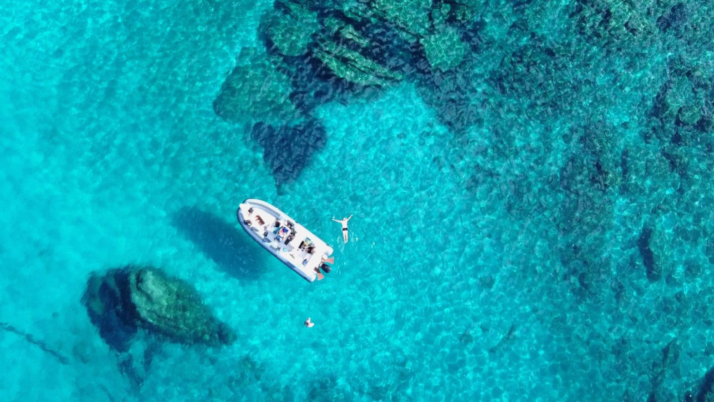From Olbia: Dinghy Tour With Snorkeling at Tavolara