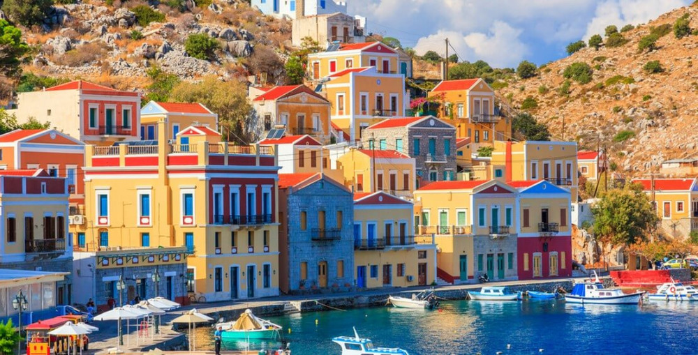 Full-Day Symi Island Cruise to Panormitis Monastery with Swim Stop