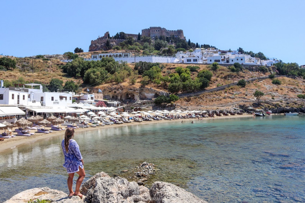 Full-Day Cruise to Lindos with Stops