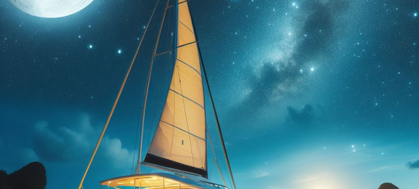 Palm Pleasure Full Moon Sail